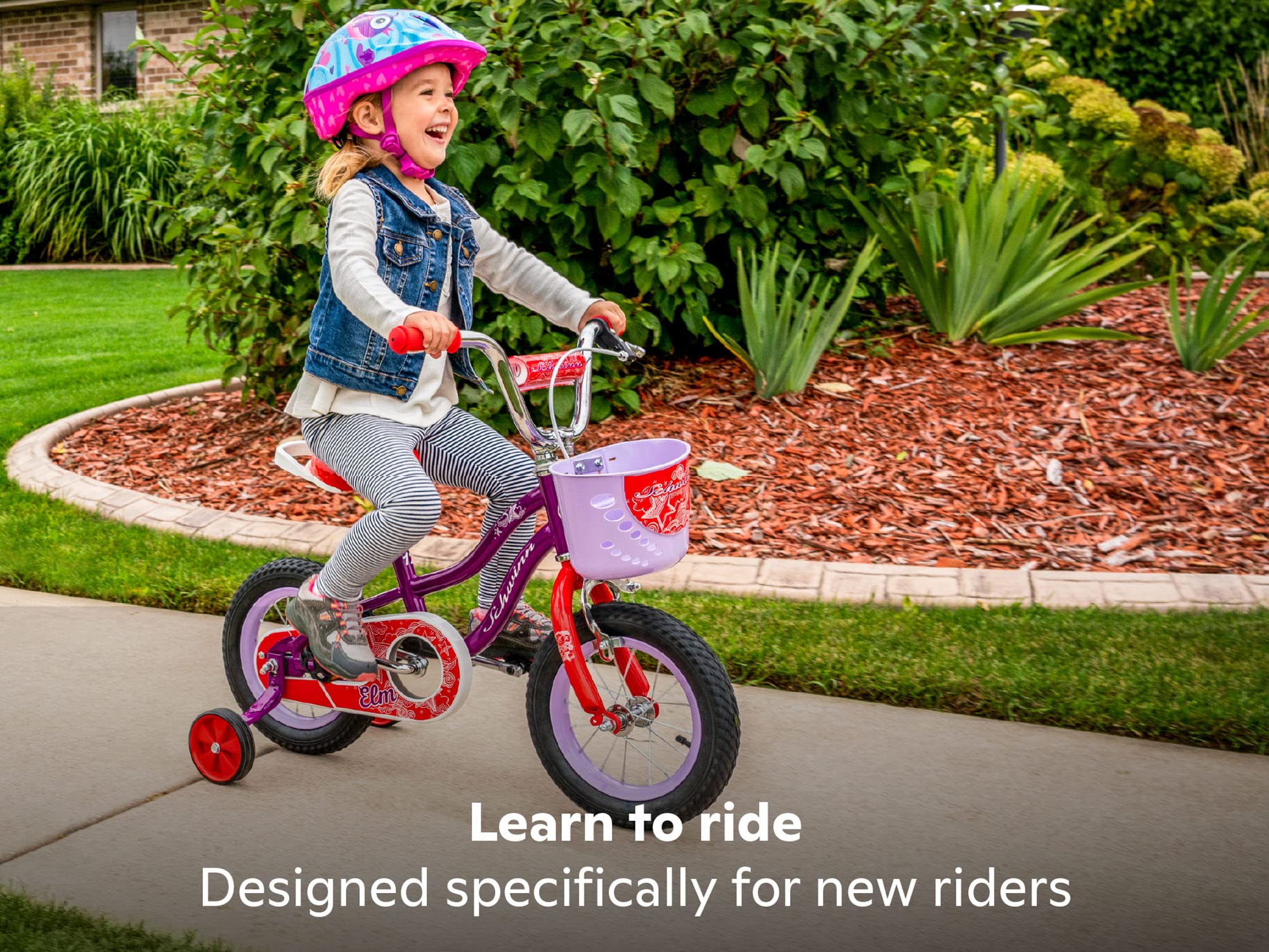 Amazon.com : Schwinn Elm Bike, 12 Inch Bike for Kids Ages 2-4